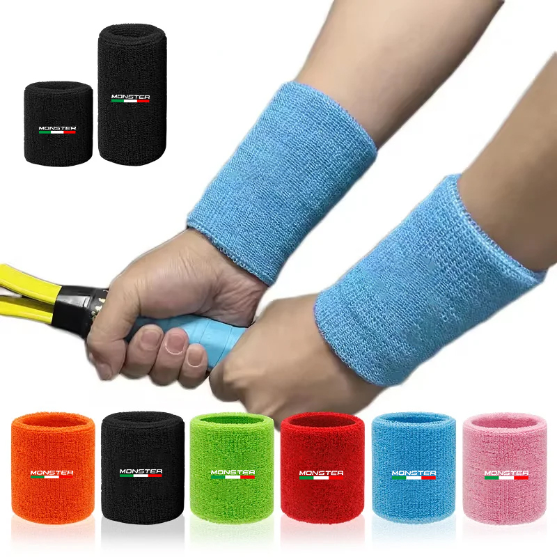 Sweat Band Wrist - Gelang Olahraga Penyerap Keringat Pelindung Pergelangan