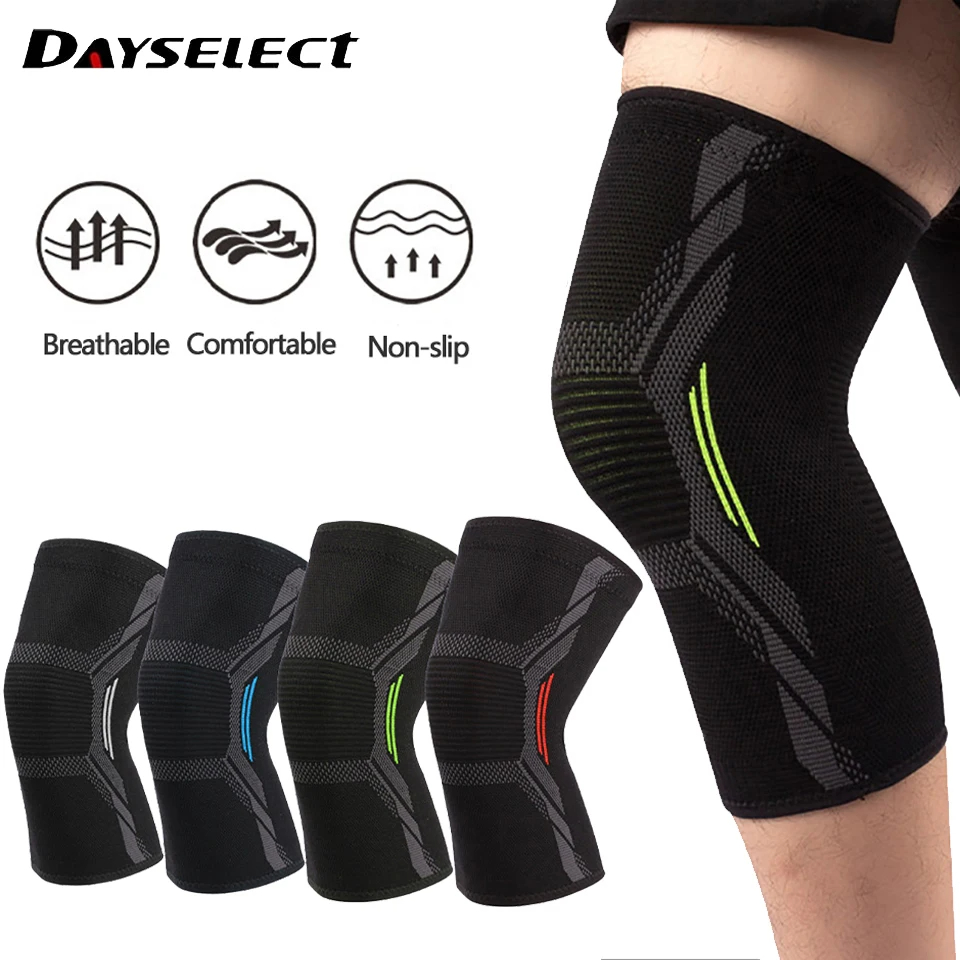 Running Gear In The Cold - 1 Buah Bantalan Lutut Olahraga Nilon