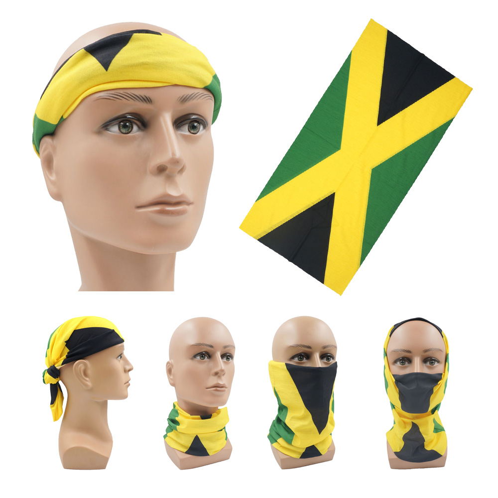 Running Gear Usa - Masker wajah lari bernapas syal bendera