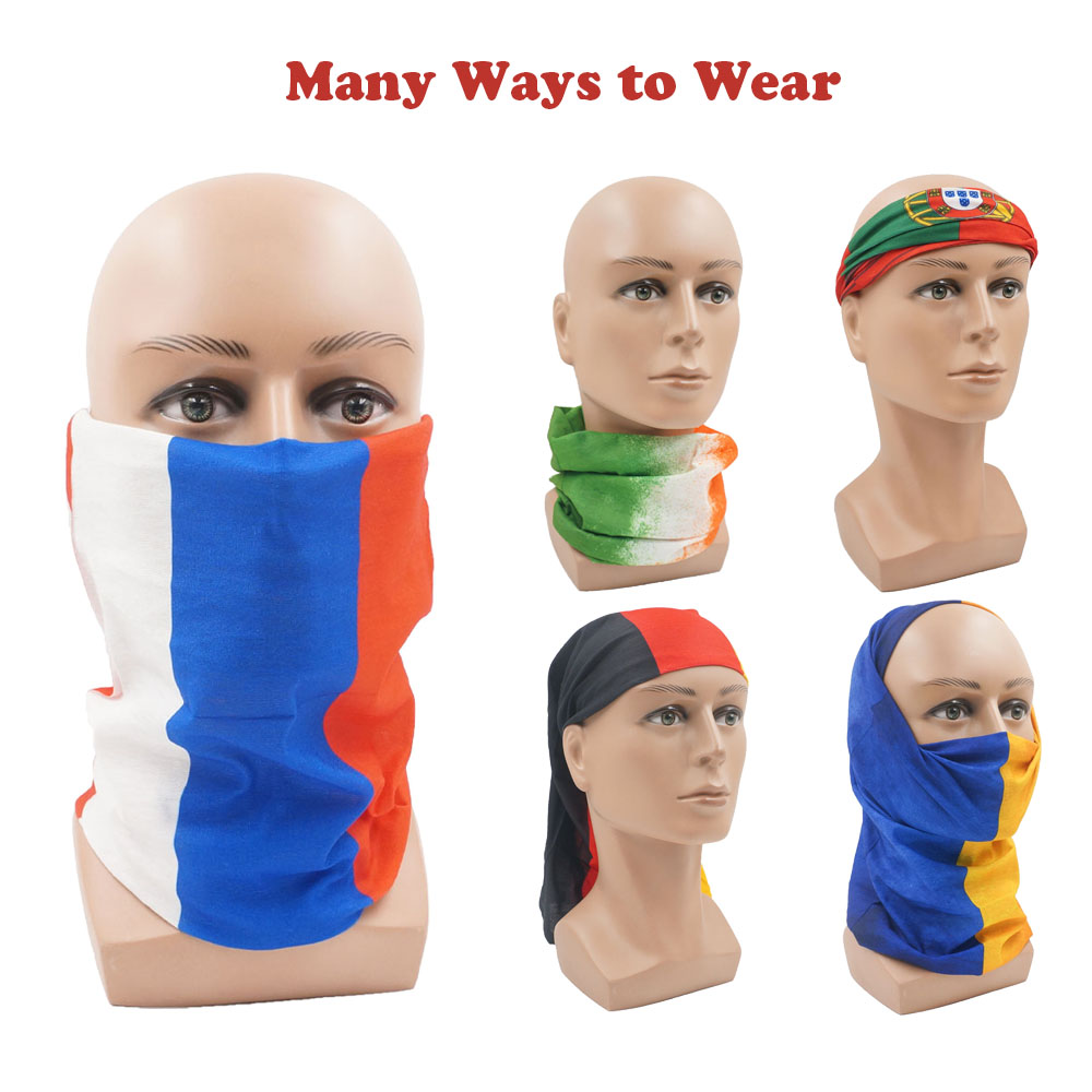 Running Gear Usa - Bandana bendera nasional Gaiter Wajah &