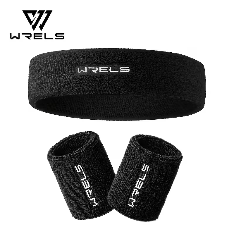 Sweat Band Wrist - WRELS 1Set Ikat Kepala Olahraga Gelang