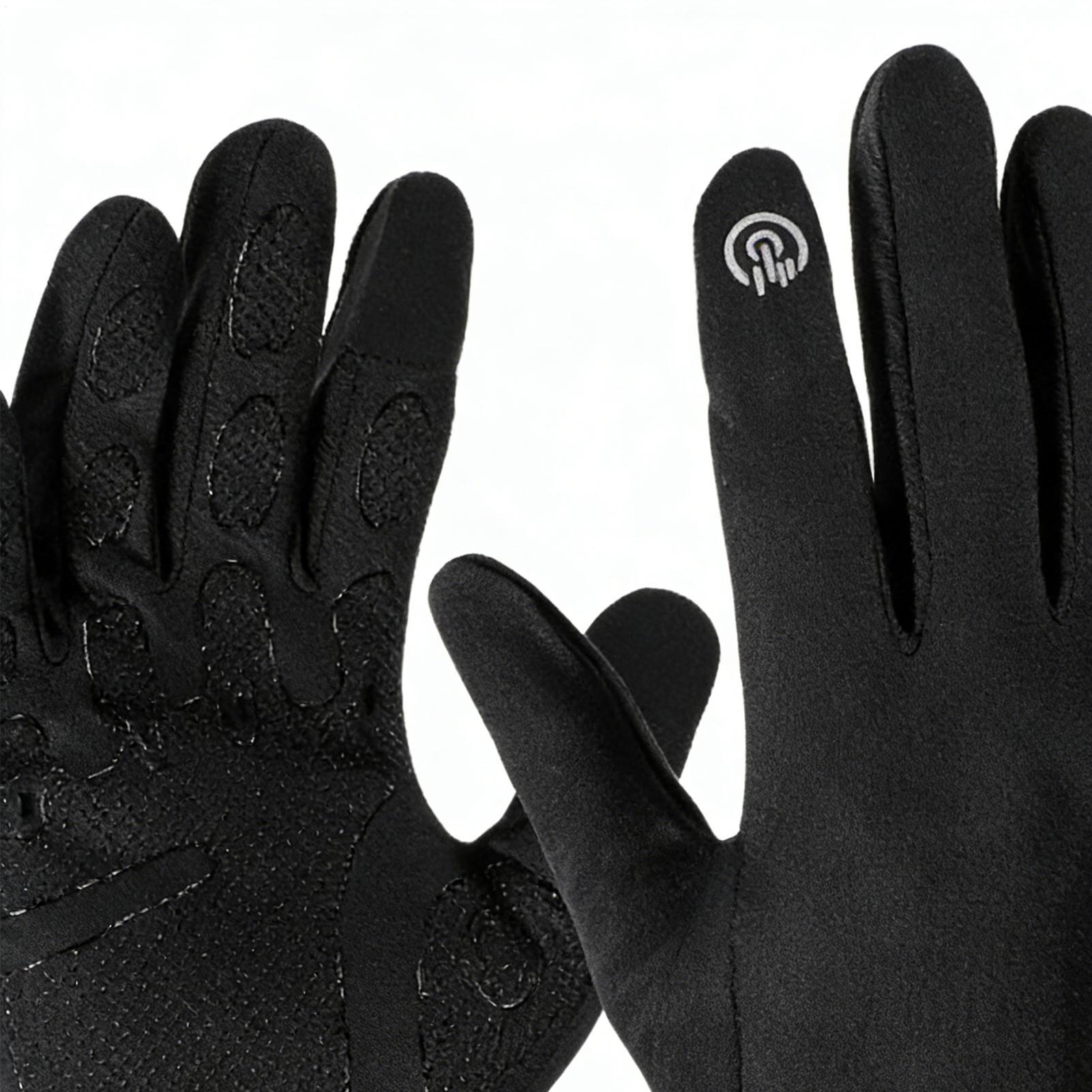 Running Gear In The Cold - Sarung Tangan Bersepeda Hangat Sarung Tangan