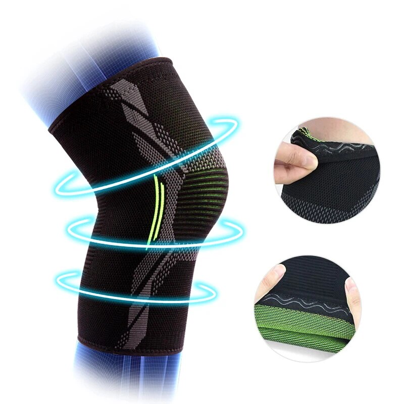 Bantalan lutut rajut tunggal,  - Running Gear In The Cold ulasan dan harga