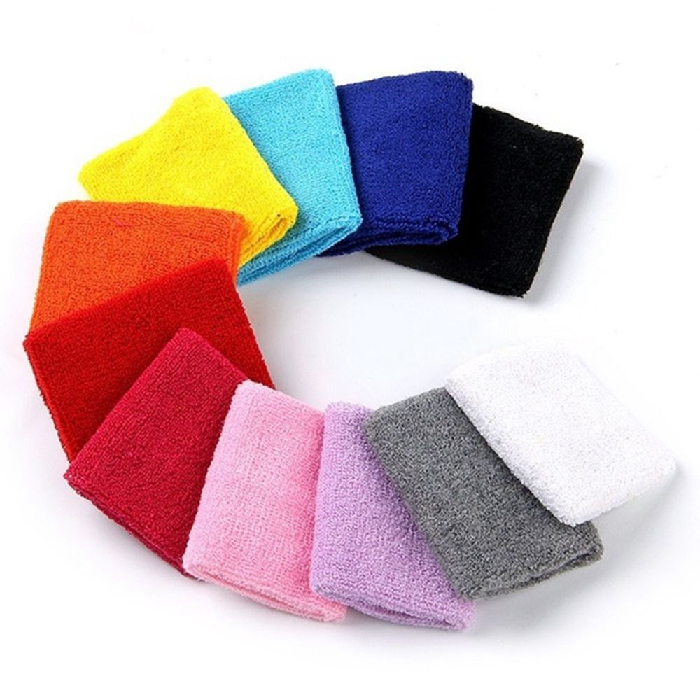 1/2 Buah Gelang Uniseks Olahra - Sweat Band Wrist ulasan dan harga