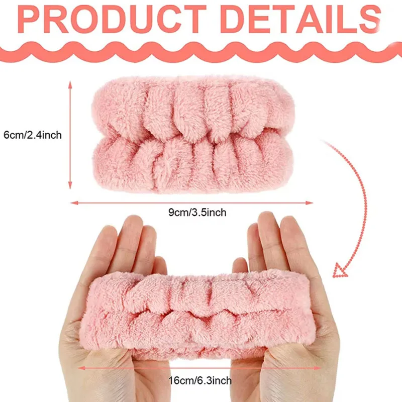 1/2Pcs Gelang Cuci Muka Mikrof - Sweat Band Wrist ulasan dan harga