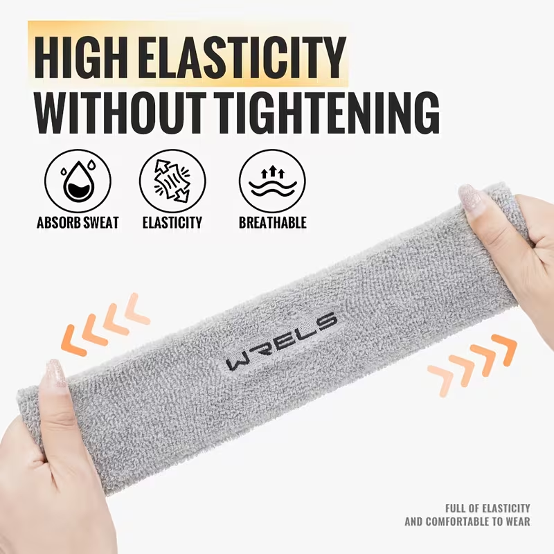 WRELS 1Set Ikat Kepala Olahrag - Sweat Band Wrist ulasan dan harga