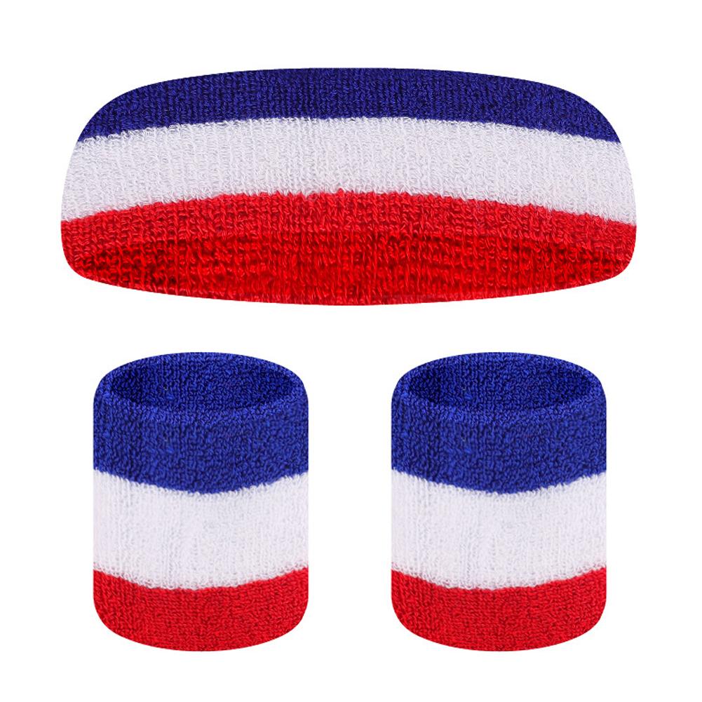 3 Buah Set Pita Penahan Kering - Sweat Band Wrist ulasan dan harga