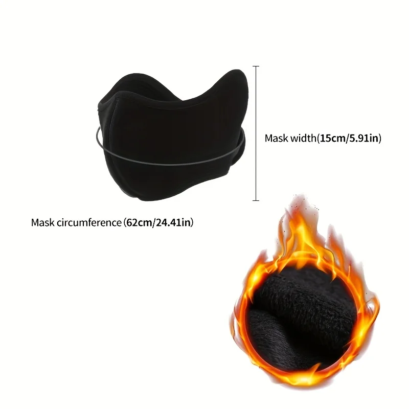 1 Buah Masker Wajah Anti Beku  - Running Gear In The Cold ulasan dan harga